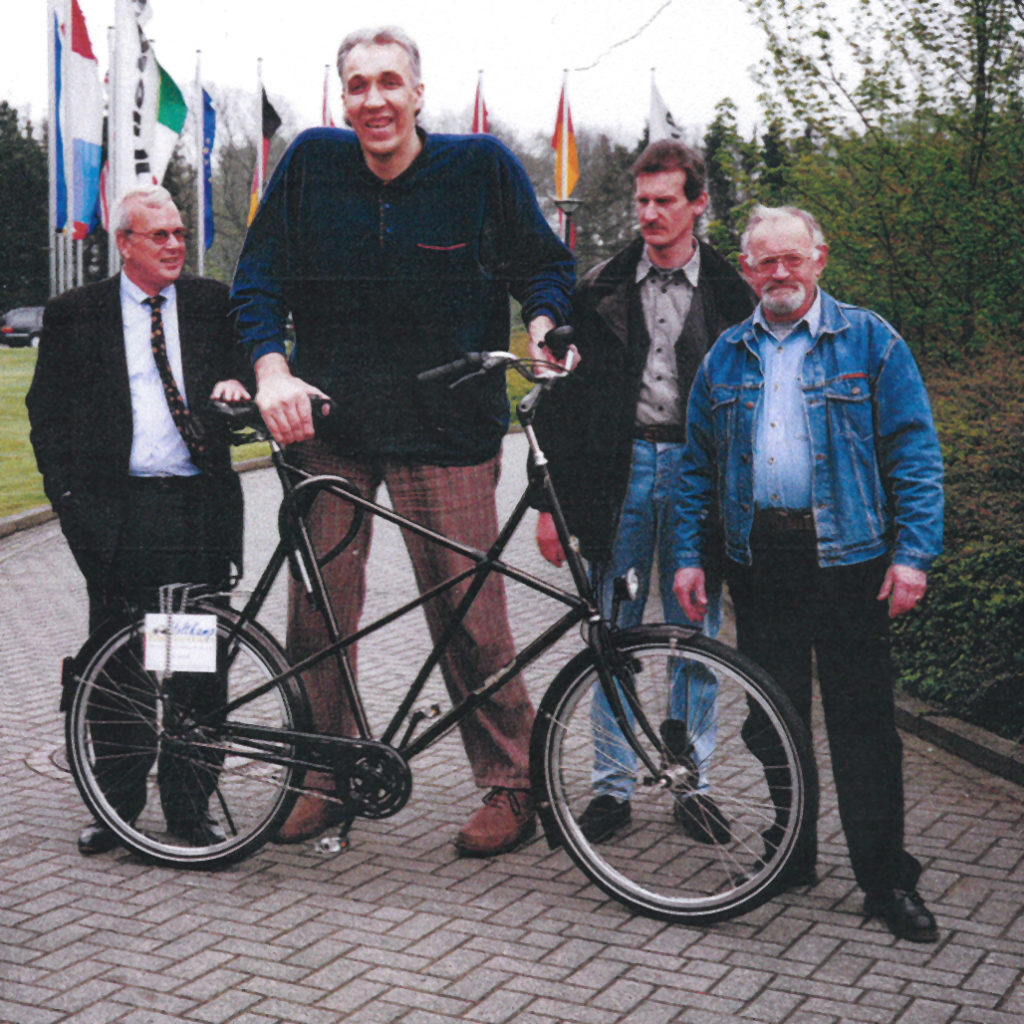Fahrrad für den größten Mann der Welt › Fahrradmanufaktur